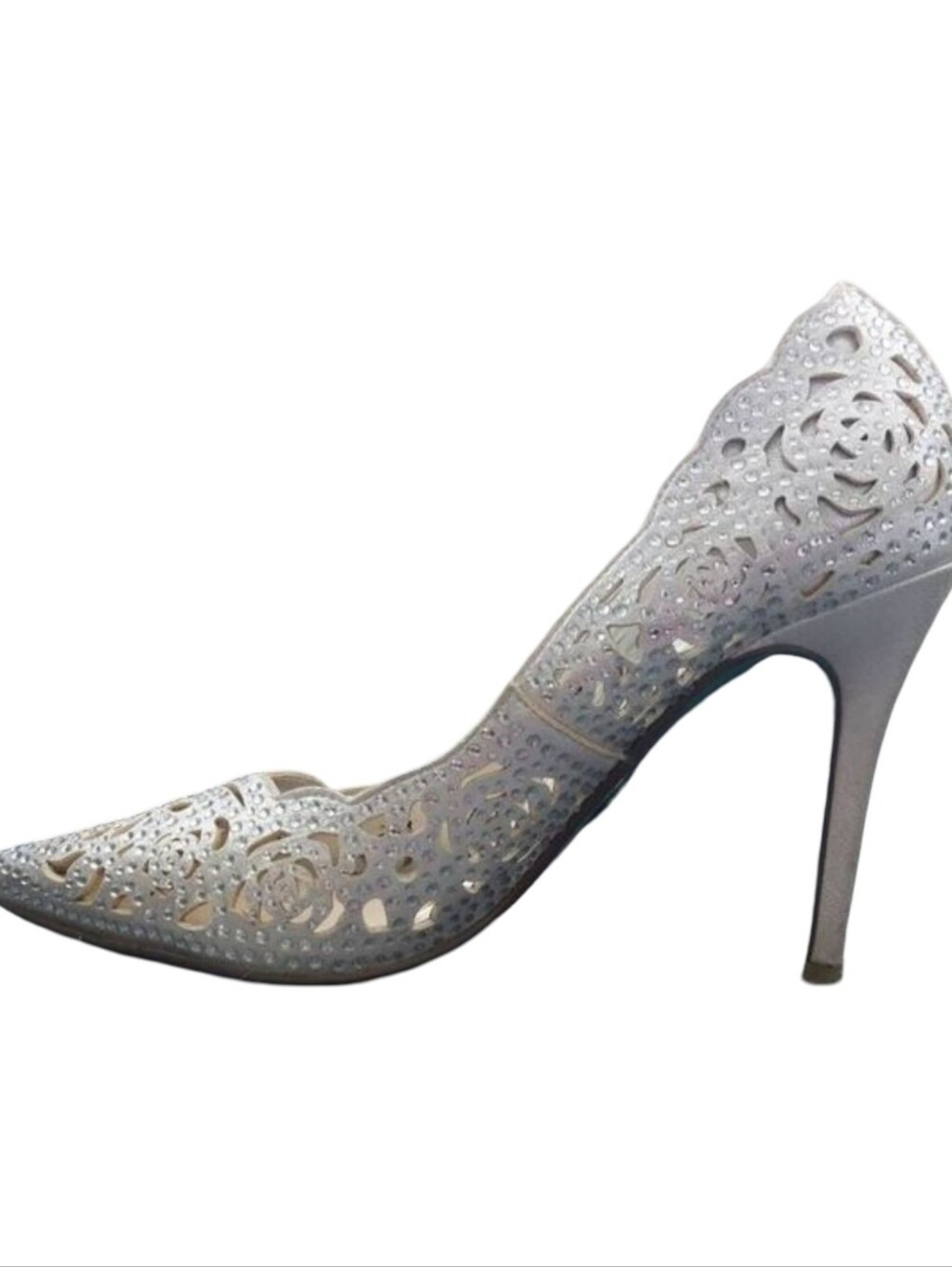 Blue by Betsey Johnson  Elsa Heels Wedding Bridal Formal size 8.5